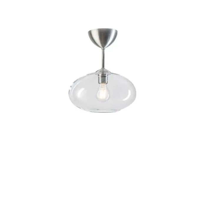Bullo Höjd 32 cm Aluminium / Klarglas - Belid - Bonus Möbler Outlet