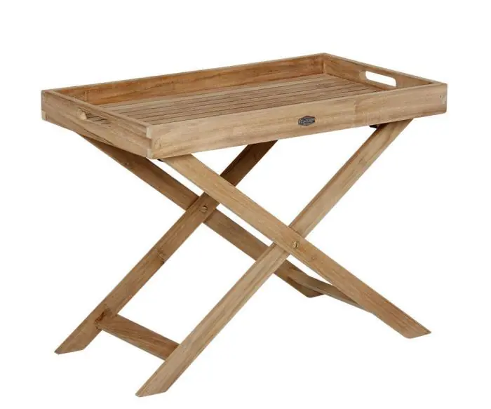Turin 70X40 cm Låg Teak - Brafab - Bonus Möbler Fri frakt