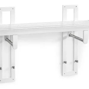 Zitti Dubbel 104 cm Vitlackad MDF - Torkelson - Bonus Möbler Trygg betalning