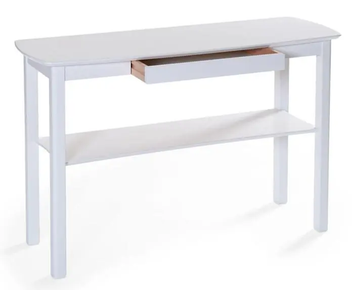 Bästa pris Marathon 115 cm Vitlack - Bordbirger - Bonus Möbler