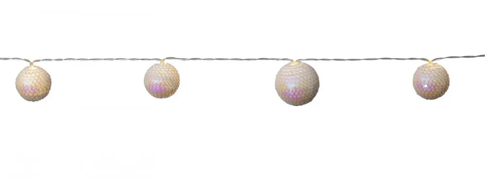 Begränsat erbjudande FLAKE Ljusslinga 135cm 10LED Vit