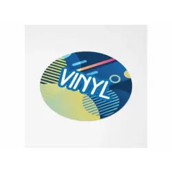Vinyl Sticker Rund Ø 25 mm Kampanj