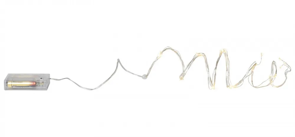 Nedsatt pris DEW DROP Ljusslinga 100cm 2700K Transparent