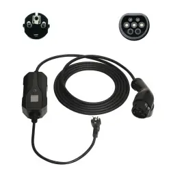 Sinox EV-laddningskabel mode 2. 6A 1 fas. 5m. Svart Sista chansen
