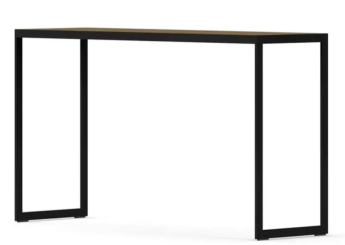 Handla nu Square 2000 122 cm Svart Burned Walnut - Englesson - Bonus Möbler