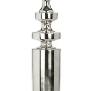 ART DECO Lampfot 51cm Krom Sista chansen