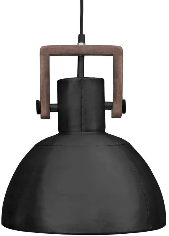 ASHBY SINGLE Tak/Fönsterlampa 29cm Pale Black Zink Sista chansen