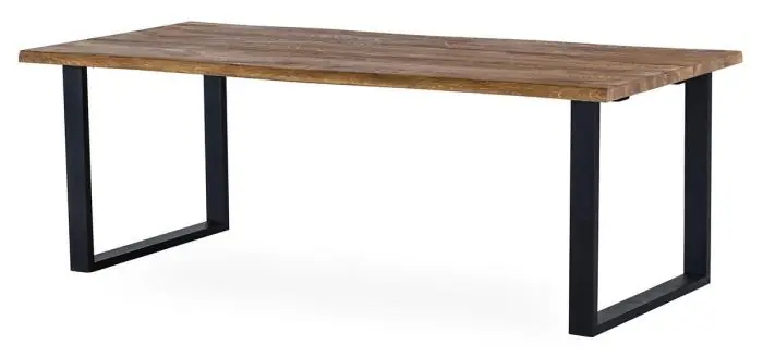 I lager Exxet 210X95 cm Oljad Vildek U-ben - Torkelson - Bonus Möbler