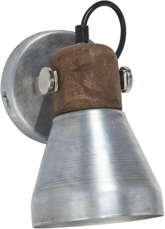 risnedsättning ASHBY Väggspot 20cm Pale Silver