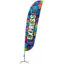 Beachflagga Konvex (Express) Nedsatt pris