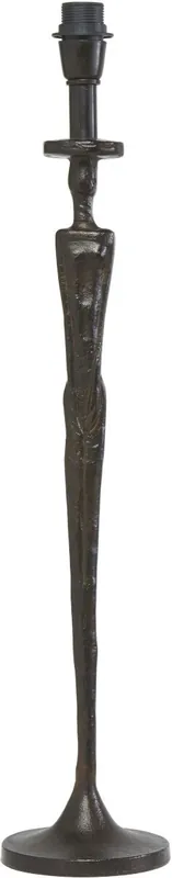 Kampanj MRS TALL Lampfot 78cm Mattsvart/Brun