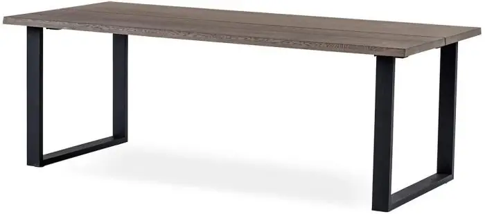 Hope 210X95 cm Gråbetsad Ek U-ben - Torkelson - Bonus Möbler Premium