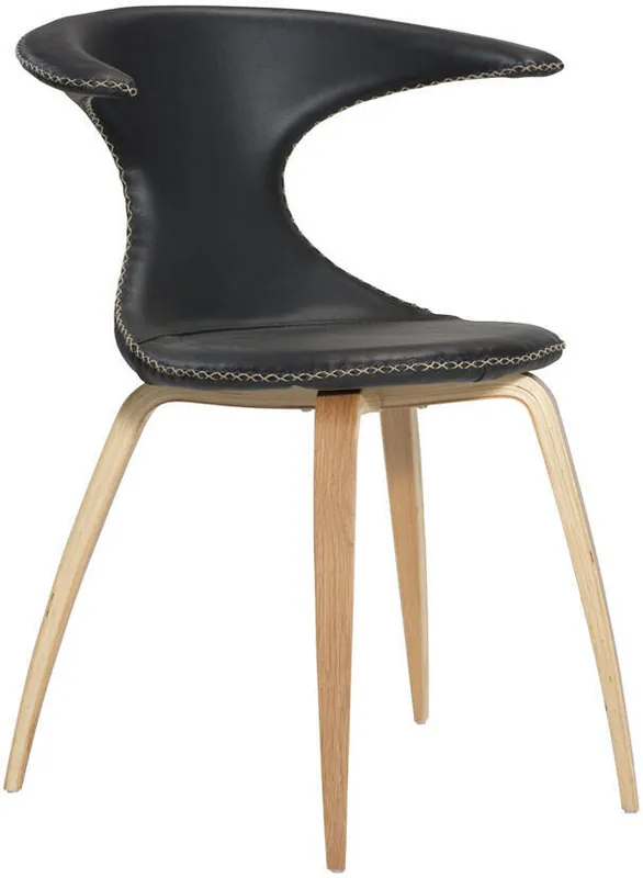 Extra rabatt Flair Läder / Ek Black - Dan-Form - Bonus Möbler