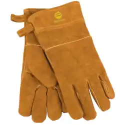 BBQ Leather Glove Brown Small Handla nu