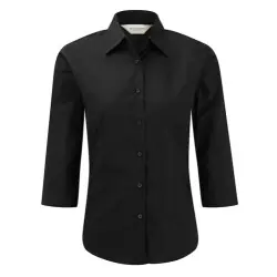 Ladies´ 3/4 Sleeve Easy Care Fitted Shirt I lager