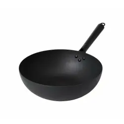 Satake Wok Kolstål med trä 2,5mm Begränsad tid