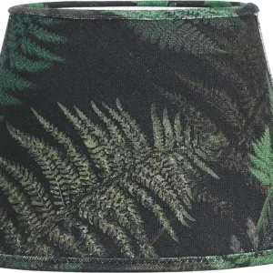 Utförsäljning OVAL CLASSIC Lampskärm 25/15cm Flora Svart