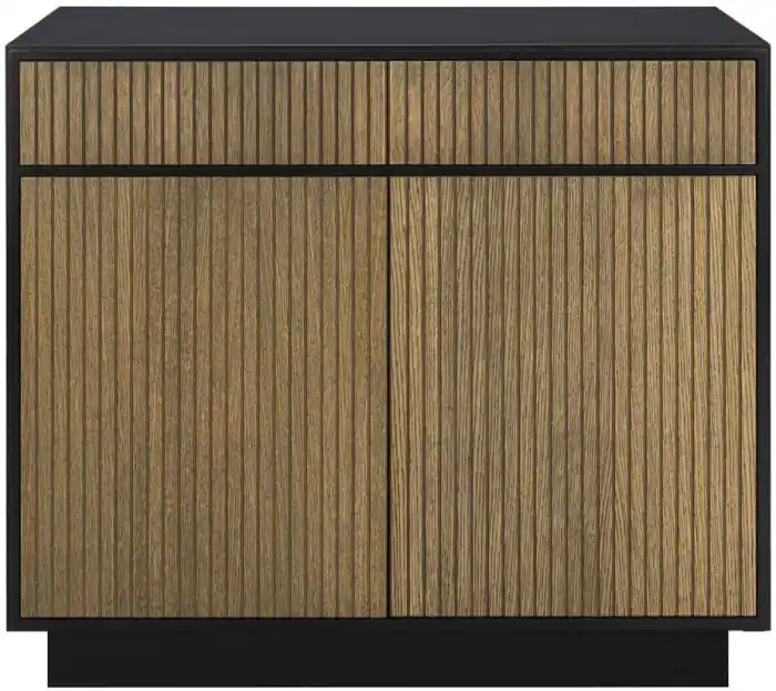 Beställ nu Line 2D+2L Hög Burned Walnut Black - Englesson - Bonus Möbler