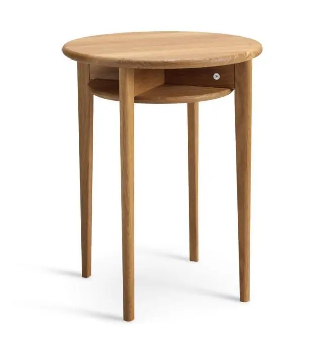 Disa Ø43 cm Oljad Ek - Oscarssons Möbel - Bonus Möbler Kundfavorit