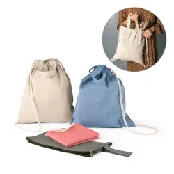Kampanjpris RISSANI. Gympapåse med återvunnen bomull (70%) och polyester (30% rPET) (140 g/m²)