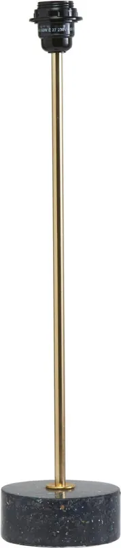 TERAZZO Lampfot 57cm Blåsvart Snabb frakt