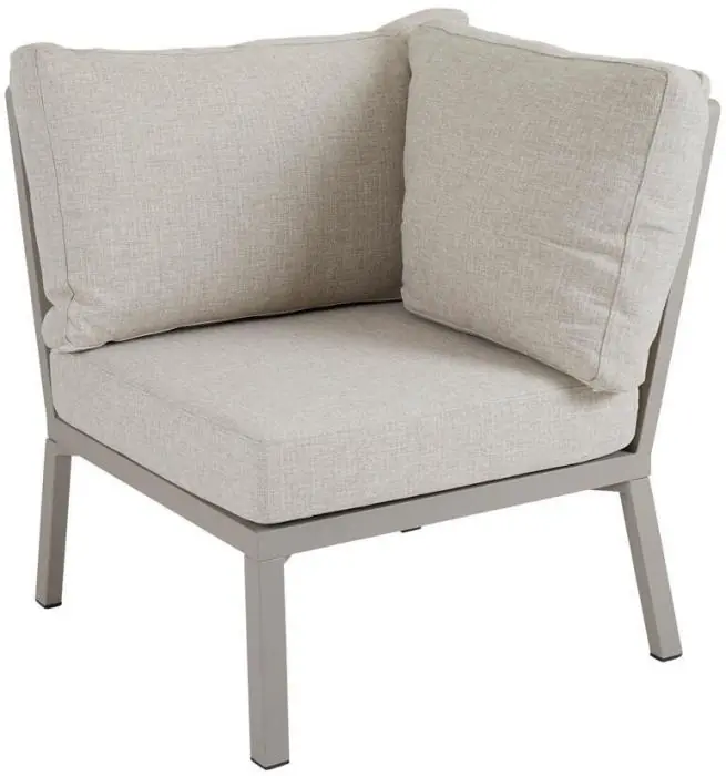 Samvaro Hög Hörndel Khaki / Sand - Brafab - Bonus Möbler Nedsatt pris