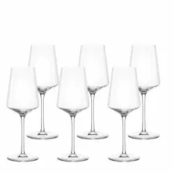Billig PUCCINI Rosé- och Vitvinglas, 6-pack