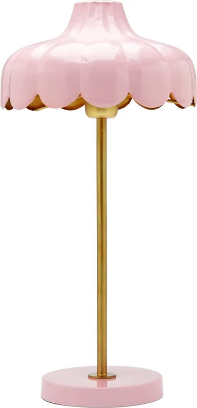 WELLS Bordslampa 50cm Rosa/Guld Rabatt