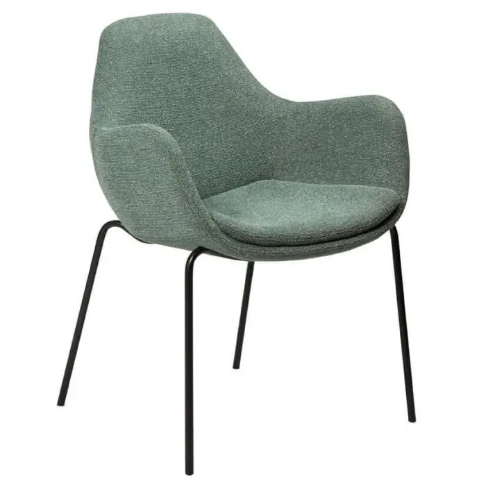Zimmer Bouclétyg Pebble Green - Dan-Form - Bonus Möbler Nedsatt pris