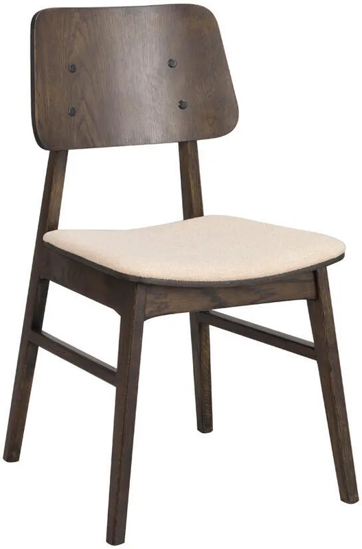 Nagano Brunlackad ek / Beige - Rowico Home - Bonus Möbler Fynd