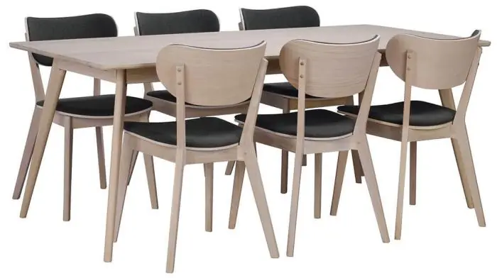 Lägg i varukorgen Yumi 190 och Kato Vitpigmenterad Ek - Rowico Home - Bonus Möbler