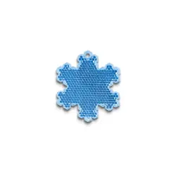 Reflexbricka Snöflinga 58x66 mm Rea