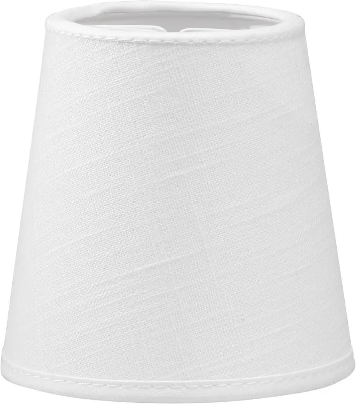 Rabatter QUEEN Lampskärm 10/7cm Classico Vit