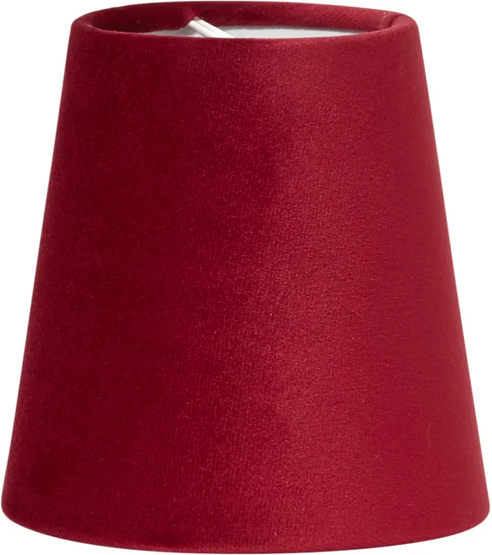 Trygg betalning QUEEN Lampskärm 10/7cm Röd