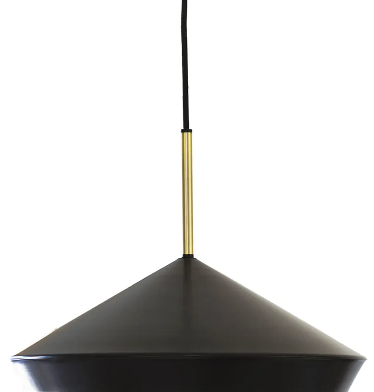 GEOMETRI Taklampa 45cm Svart/Guld Säker betalning