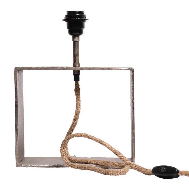 RAW BOX Lampfot 33cm Råsilver Reapris