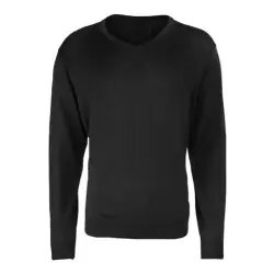 V-neck knitted sweater Fynd