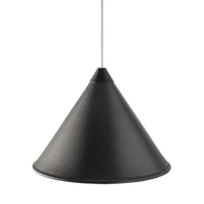 Beställ idag Namibia Ø25 cm Black / Black / White - Cuero Design - Bonus Möbler