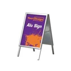 Lågt pris Gatupratare Sign Alu stand (50 x 70 cm)