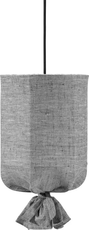ROUND Takskärm Utomhus 40cm Lin Gråsvart Fri frakt