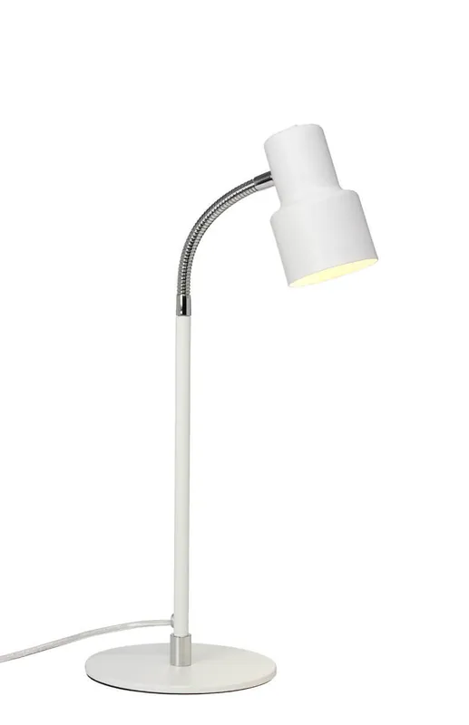 Köp nu FLEXIBEL Bordslampa 48cm Vit/Krom