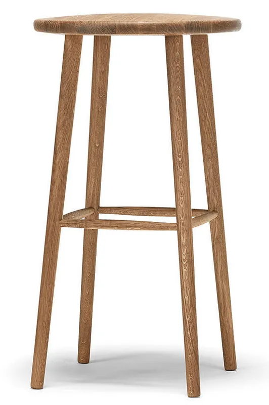 Fri frakt Miss Button Hög H78 cm Naturell olja - Stolab - Bonus Möbler