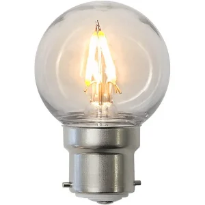 B22 PC Cover Klot 0.6W 2200k 70lm LED-Lampa Lågt pris