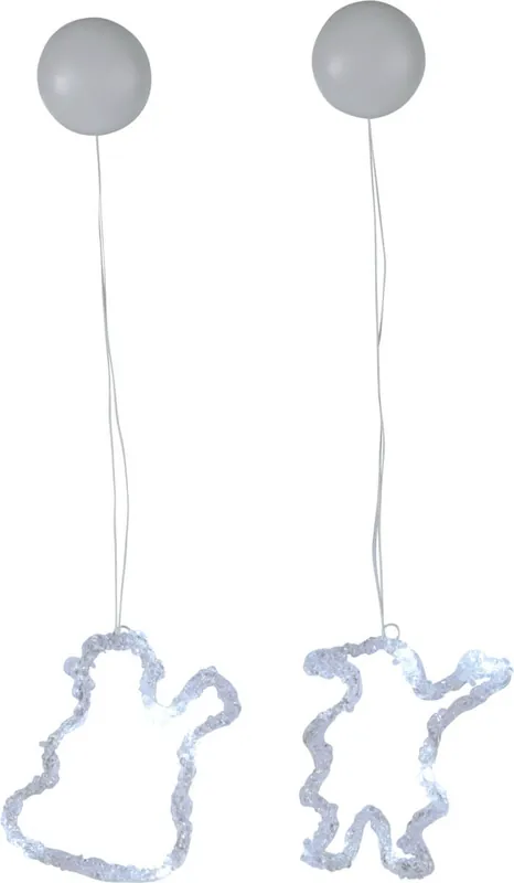 CRYSTALINE TOMTE & GRAN Siluett 2-Pack LED Billig