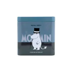 Moomin Papa Grey Tin Begränsat erbjudande