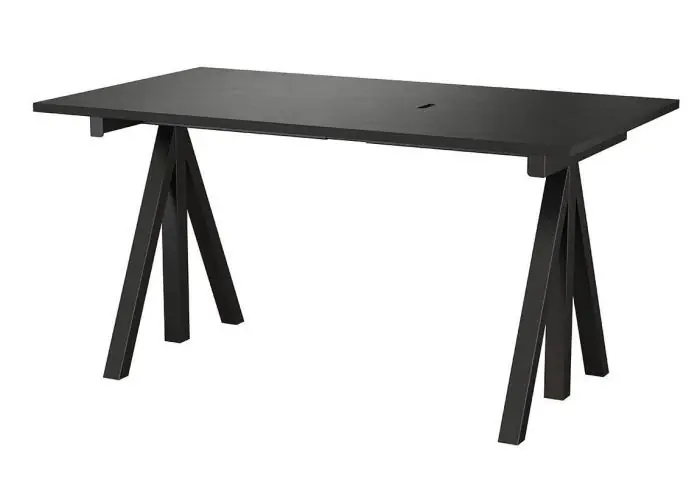 Snabb frakt String Works Arbetsbord Svart 140 cm - String - Bonus Möbler