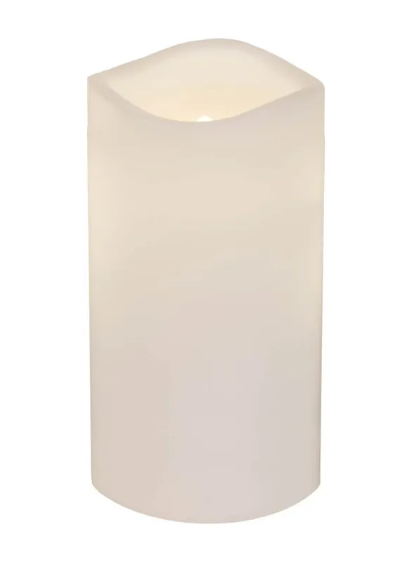 Populär PAUL LED-Blockljus 15cm LED Vit