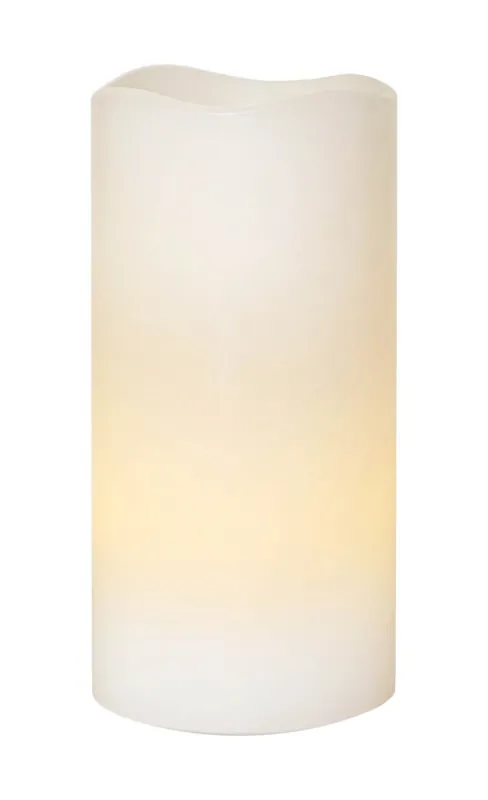WAVE LED-Blockljus 15cm Vit Erbjudandepris