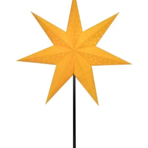 Billigare CLARA Bordsstjärna 65cm Saffran/Svart