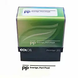 Standardstämpel "1:a Klassbrev" - Colop Printer Green Line 20/L Snabb leverans